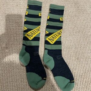 NWOT Smartwool ski socks size medium. Featuring Nature Valley. Super warm!